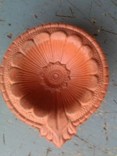 Round Shape Clay Diya