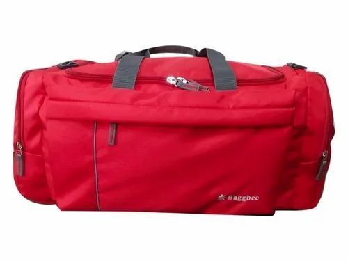 Polyester Red Travel Air Bag