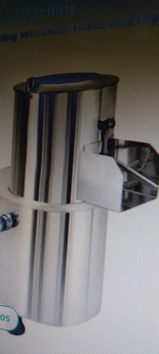 Potato peeler machine