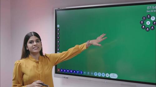 interactive flat panel