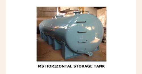 MS  horizontal storage tank 