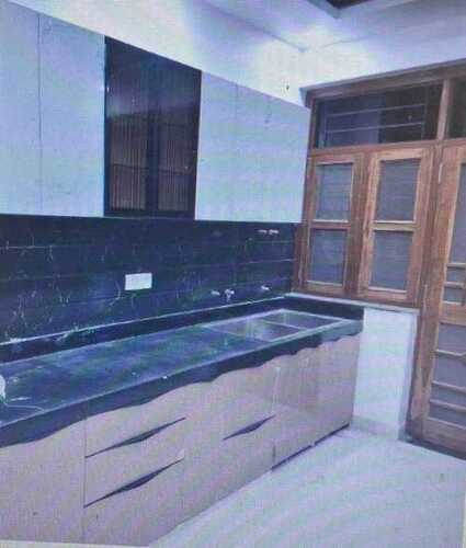 Brown Color Pvc Modern Kitchen For Home And Resturant