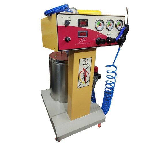 semi automatic powder coating machine