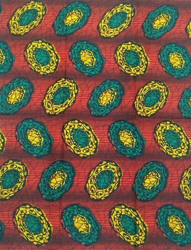 Multi Color African Forever Wax Printed Cotton Fabric