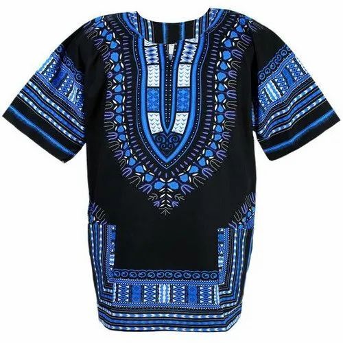 African Print Fabric Dashiki Dress