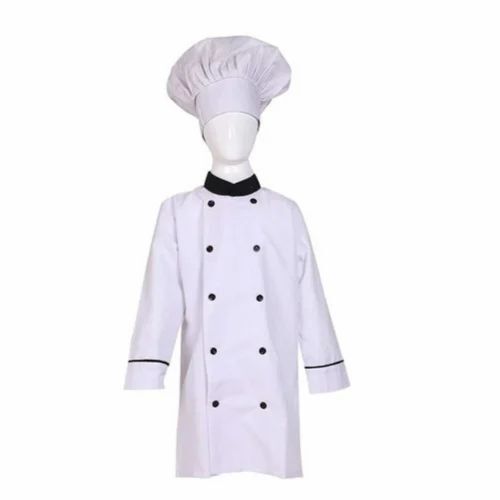 Chef Coat - Comfortable Cotton Blend, Unisex Design | Wrinkle Free, Neat Stitching, Affordable, Skin Friendly for All Seasons