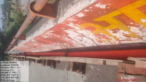constration iron pipe 