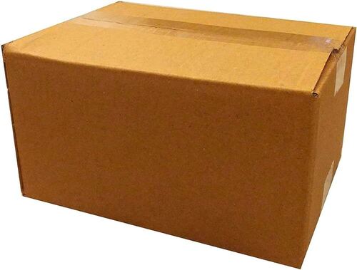 Plain Brown Corrugated Packaging Box