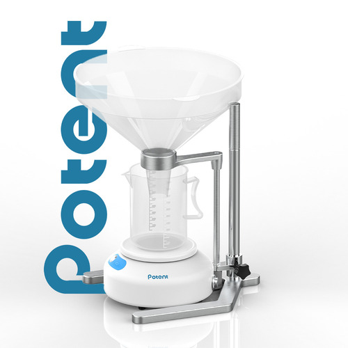 Uroflowmeter - High-Tech Material | White, Reusable, Urology Diagnostic Equipment for Urinary Tract Function Evaluation