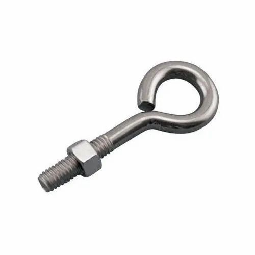 Metal Foundation Bolt - New Rust Resistant Metal, Polished Surface | Industrial Fitting Use, Silver and Grey Finish