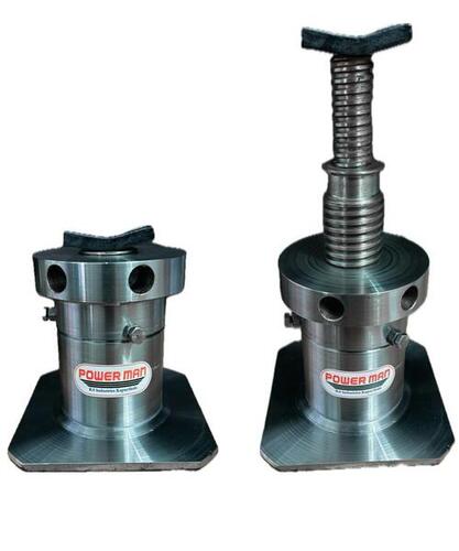 Mild Steel Square Base Double Lift Jack