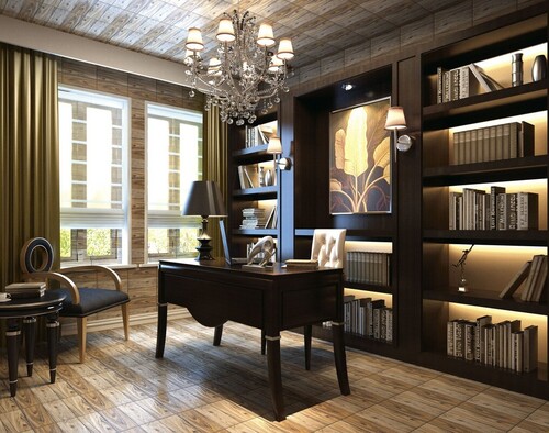Study Room  By Panchali Furniture And Interiors