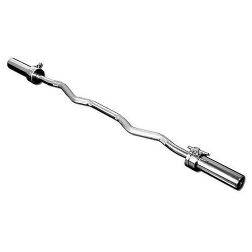 Gym Fitness Equipment - Metal Zig Zag Rod | Floor Mounted, Corrosion Resistant, Heavy-Duty, Polished Finish, Easy to Install and Clean