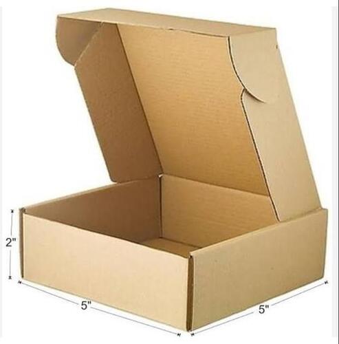 Paper Rectangular Corrugated Printed Box