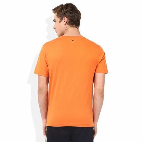 Round Neck Mens Plain T Shirt