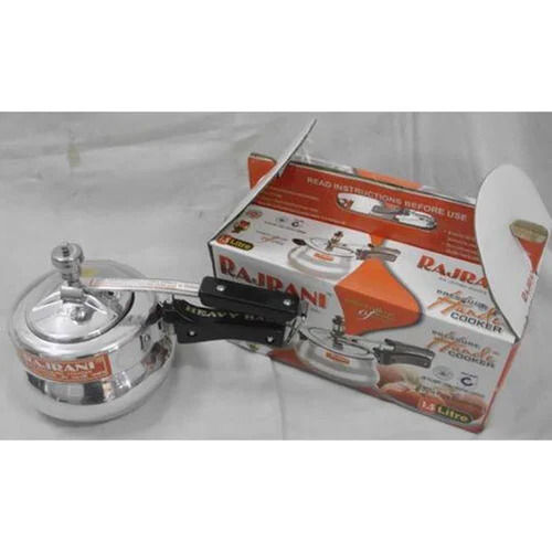 Aluminium Handi Pressure Cooker Shape Round