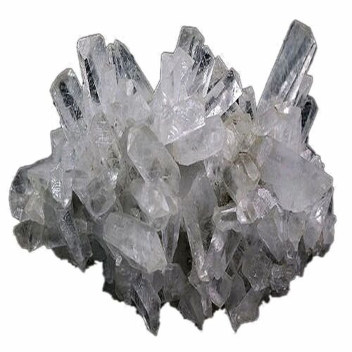 Unpolished Calcite Crystal Form, Color: White, Packaging