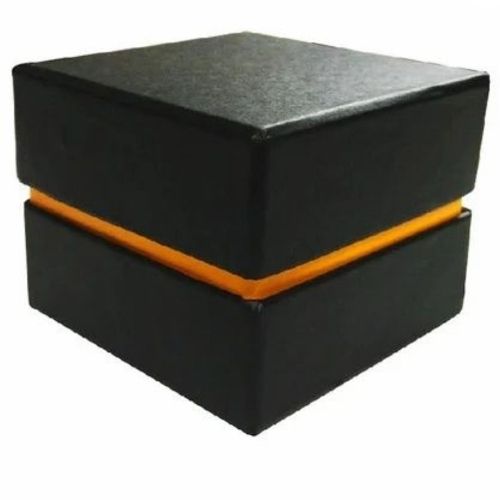 Black Square Shape Watch Packaging Box