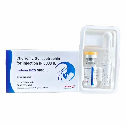 Pharmaceutical Injection Indova HCG 5000 IU