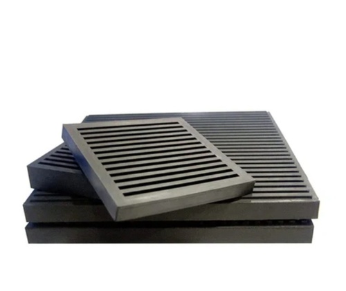 High Strength Rigid Hardness Plain Square Shape Natural Rubber Pads
