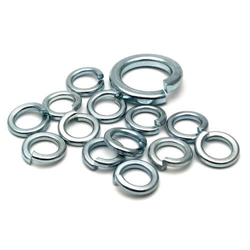 Silver Round Polished Stainless Steel Spring Washer