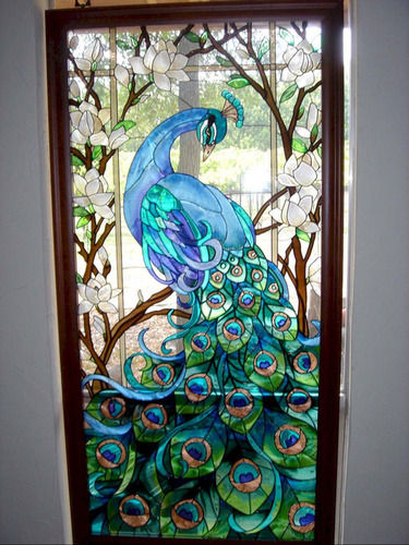 Stained Door Glass