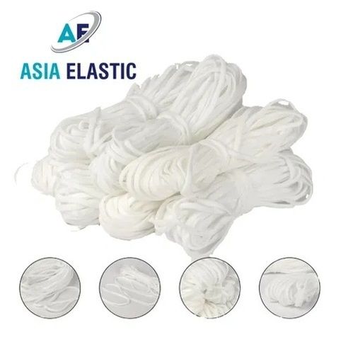 2.4 Mm Width Flat Shape Polyester Mask Elastic Band