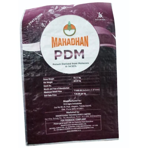 43 Gsm Pp Fertilizer Packaging Sack Bag