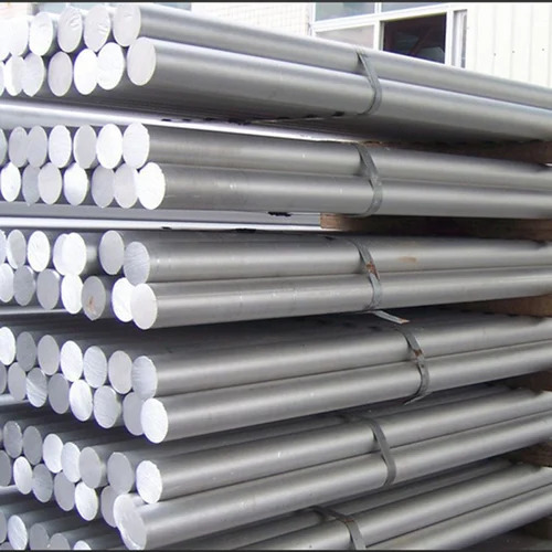 Aluminium Alloy Bar - Premium Grade, Optimum Quality, Forged Round Shape, Polished Grey Finish | Aluminum Material