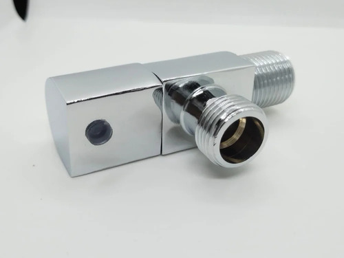 Brass Angle Cocks - Brass Material, Silver Color | Corrosion-Resistant, Precision-Engineered for Tight Seals, Easy to Install and Maintain