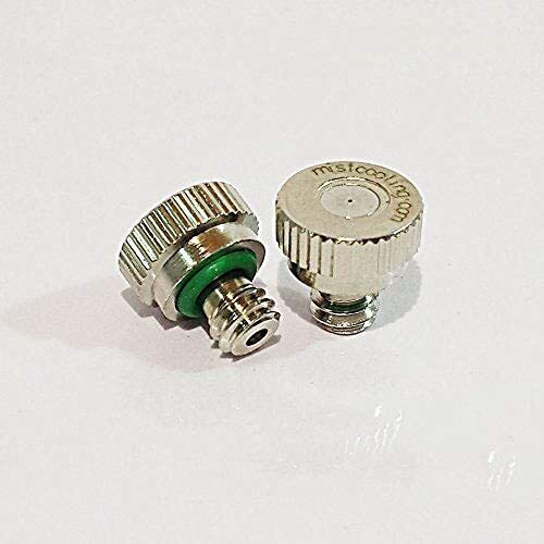 Coolmist Brass Nickel Plated With Ss Orifice Mist Cooling Nozzles 0.012