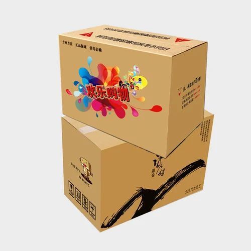 Kraft Paper Offset Printed Cardboard Box 