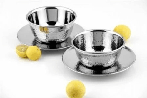 Silver Color Round Shape Stainless Steel Bowl