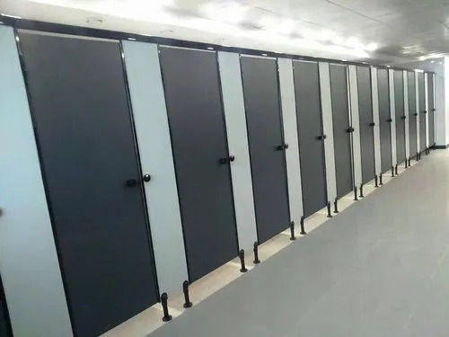 Polished HPL Toilet Cubicles for Fittings