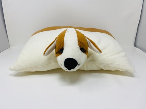 Baby Toy Pillow - Cotton Round Multicolor Printed | Anti-Wrinkle Comfortable Easily Washable