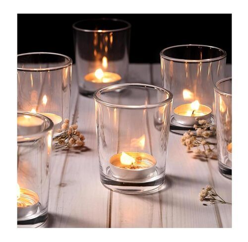 Clear Glass Votive Candle Holder