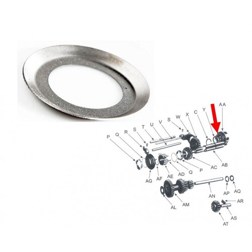 Motorcycle MS Oil Deflector - Mild Steel, 7 Inch Diameter, 4mm Thickness | Automotive Use, Polished Finish, Essential Metal Component