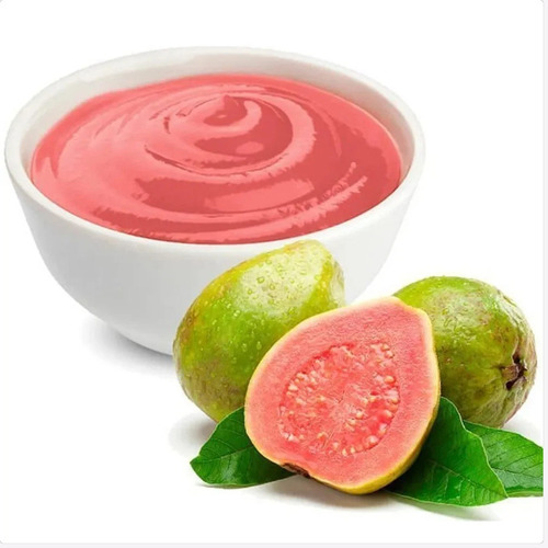 Pink Guava Pulp - 1 Kg Plastic Pouch, Sweet Taste, Beautiful Pink Color, Optimum Quality, Premium Grade