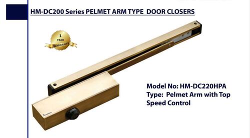 DC 200 Pelmet Arm Hydraulic Door Closer with Top Speed Control