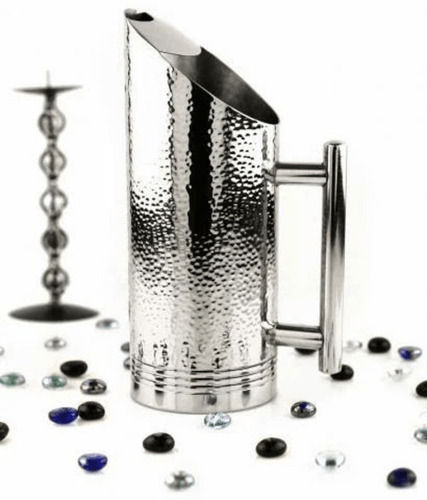 Stainless Steel Water Jug - Polished Finish, Very Good Quality, Durable Material for Home and Hotel Use