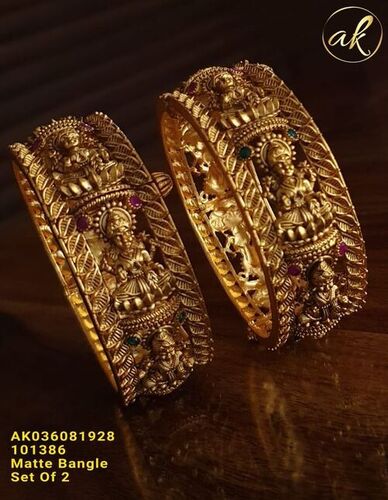 Antique Gold Bangles 91 Products