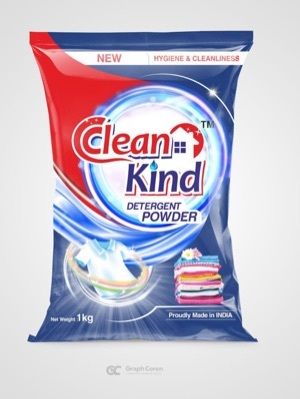 Eco Friendly Detergent Cloth Washing Powder, 1Kg