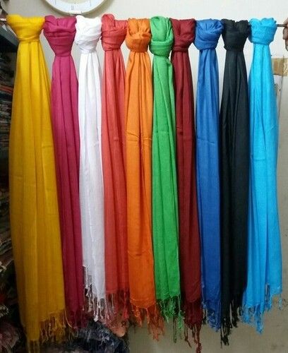 Cotton Stoles - Various Sizes, Various Colors | Unique Design, Skin-Friendly Smooth Soft Texture