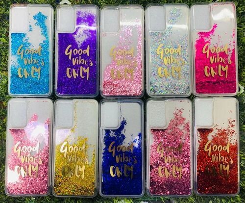 Water Glitter Mobile Cover