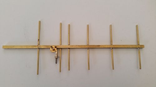 Yellow Color Rustproof Polish Finish Brass Antenna