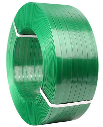 Green Color Polyester Packing Plastic Strip 