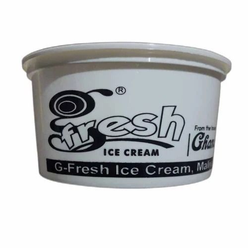 Ice Cream Plastic Container