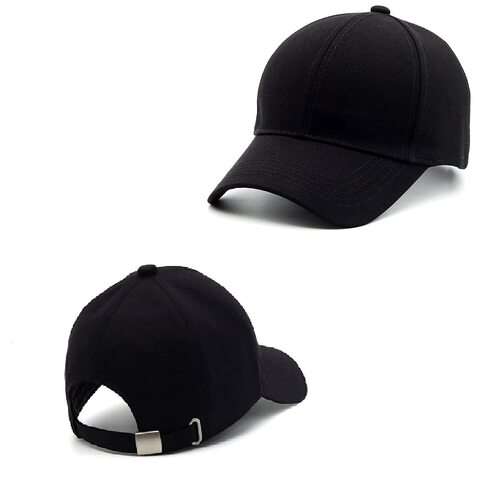 Good Quality Black Mens Cap 