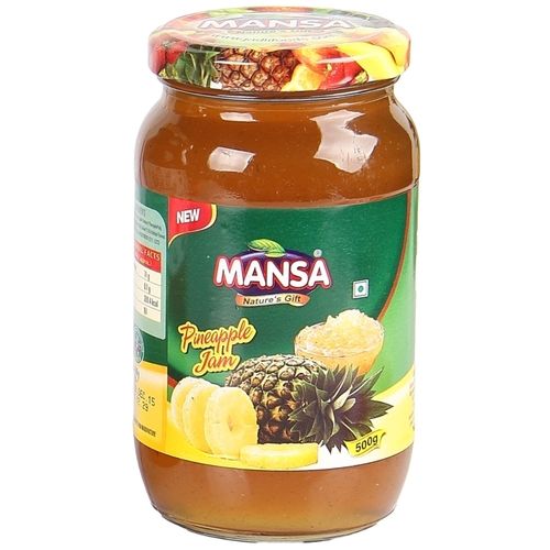 Delightful Natural Flavour Pineapple Jam 500G Pack