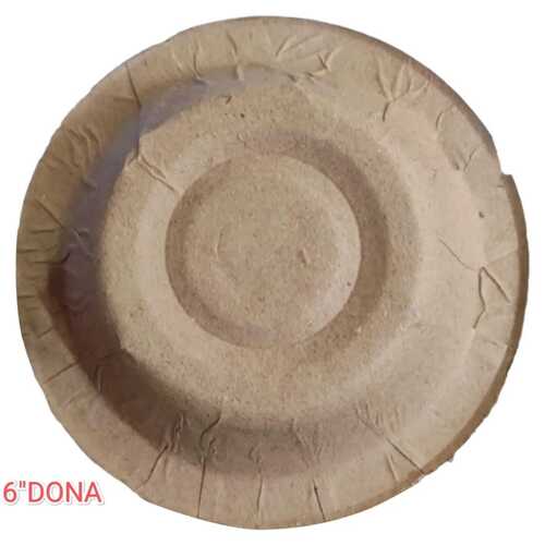 Round Brown Paper Dona bowl